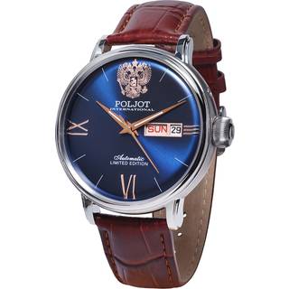Poljot International 36NH.4200115 Herrenuhr Automatik Gorbatchov Grün LE