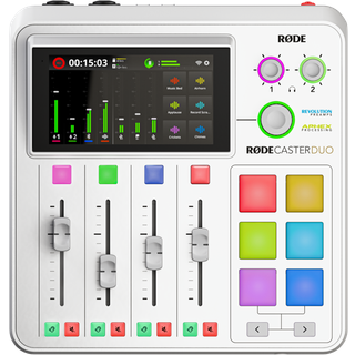 Rode RODECaster Duo WH White Podcast-mixer