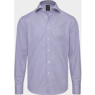 van Laack Herren Hemd blau gestreift