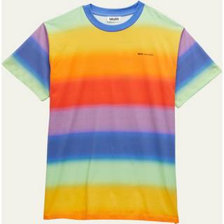 Molo GOTS Roxo T-shirt Rainbow Spray 152 cm Blå 152 cm Unisex