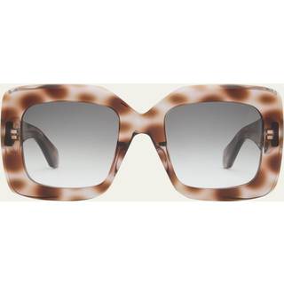 Azzedine Alaia AA0065S 004 52 Solbriller Kvinder Tortoiseshell - Tortoise - 52mm