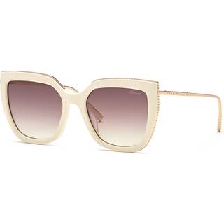 Chopard Kvinde SCH319M 09FF Solbriller Metal Rosa Rød Firkantet Normal Skygge
