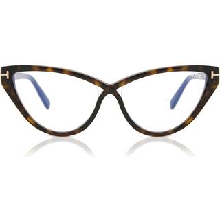 Tom Ford FT5729-B Blue-Light Block 052 56 Briller Kvinder Tortoiseshell - Tortoise - 56mm