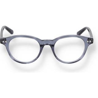 Montblanc MB0255O 003 49 Briller Mænd Blue - Transparent Blue - 49mm