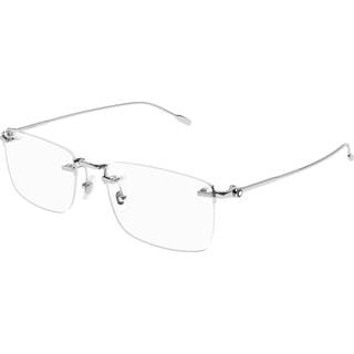 Montblanc MB0241O 001 54 Briller Mænd Silver - Silver - 54mm