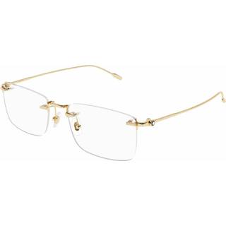 Montblanc MB0241O 002 54 Briller Mænd Guld - Gold - 54mm
