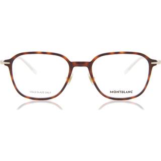 Montblanc MB0207O 002 52 Briller Mænd Tortoiseshell - Shiny Tortoise - 52mm