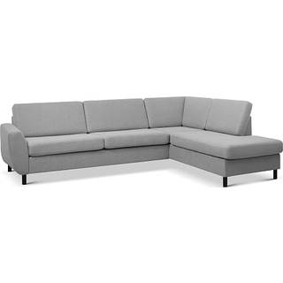Madrid Nordic højrevendt open-end sofa - lysegrå