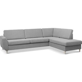 Madrid Nordic højrevendt open-end sofa - lysegrå
