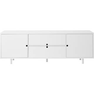 1898 Square TV-bord Hvid