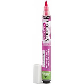 Colorex Marker Flourescent Pink – marker med akvarelblæk og penselspids