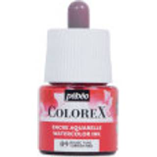 Colorex Watercolor Ink 45 ml Turkish Red – bøtte med akvarelblæk og pipette