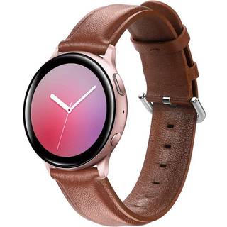 Universal Smartwatch Læder Rem (20mm) - Brun