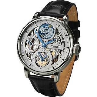 Poljot International 9730.2940551 Herrenuhr Double Timer Globetrotter