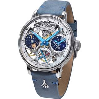 Poljot International 9931.2940555 Herrenuhr Handaufzug Orbita Grau/Türkis