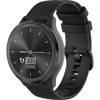 Smartwatch Universal Silikone Rem (20mm) - Sort