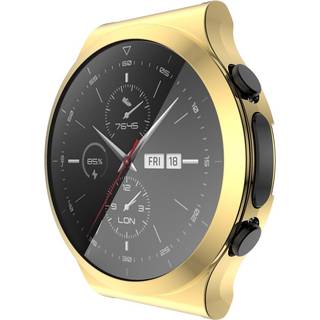 Huawei Watch GT2 Pro Fleksibelt Plast Cover - Guld