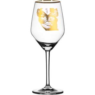 Golden Butterfly Rosé/Hvidvinsglas 40cl, Guld - Carolina Gynning
