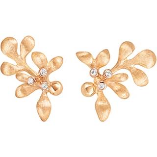 OLE LYNGGAARD COPENHAGEN Gipsy mini ørestikker i 18 kt guld/rosaguld med brillanter
