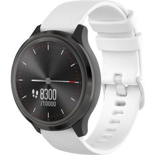 Smartwatch Universal Silikone Rem (20mm) - Hvid
