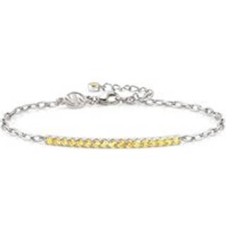 Nomination Lovelight Silver + Yellow Bracelet - 19cm