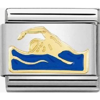 Nomination Charm - Schwimmer - 030259/18 - gold