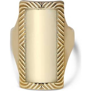 Jane Kønig - Armour Ring i forgyldt sølv**
