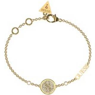 GUESS UBB03125YGL Dreaming Gold Tone Crystal Bracelet - J42213