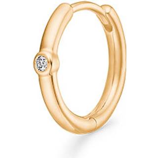 Purity Medium Hoop Top Wesselton Diamond