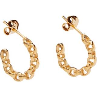 Pico Gry Petit Øreringe 24 kt. Forgyldt Messing Q01006-FG - Dame - Brass