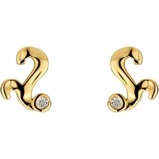 Agua Petite Studs - Forgyldt