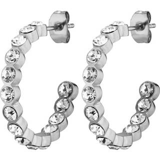 DYRBERG/KERN HOLLY ØRERING 380086 (Silver, Crystal, ONESIZE)