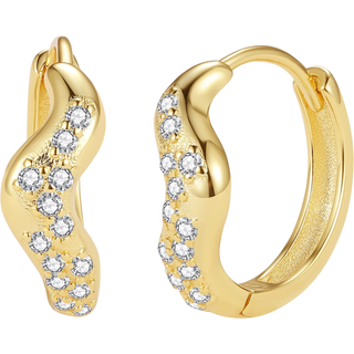 Vega Earrings - Forgyldt