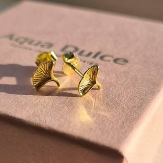 BILOBA EARSTUD | GOLDEN
