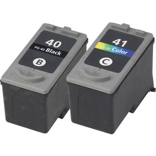Kompatible blækpatroner Canon PG-40/CL-41 - 0615B001, 2 stk. rabatpakke 40 ml
