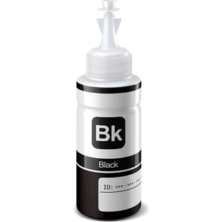 Epson T6641 / C13T664140 sort Blæk refill - Kompatibel