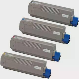 Kompatibel toner OKI O532XXK - 46490608, 4 stk. rabatpakke 25000 sider
