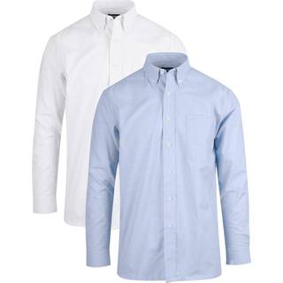 YOU Brands 8411 oxford l/e / Skjorte Lys Blå L