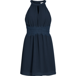 Halter Neck Kort Kjole