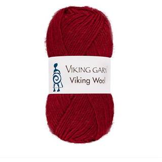 Viking Garn - Viking Wool Fv. 560 Rød