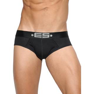 ES Collection Basic Cotton Brief - Black
