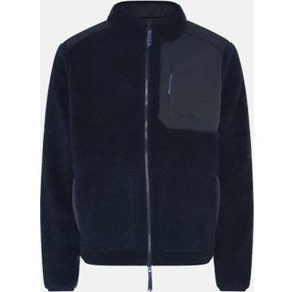 Teddy fleece jakke | Polyester | Navy