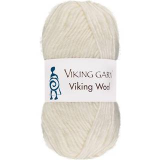 Viking garn Viking Wool - Hvid, color 500, 50 gram