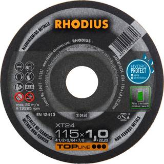 RHODIUS Skæreskive XT 24 50 stk Ø125 mm * 22,2 mm (210451)
