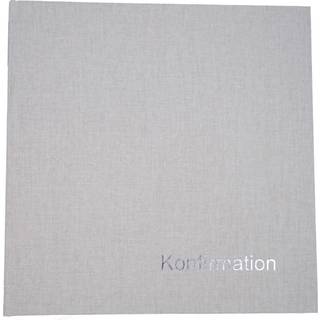 GB Beige 25x25 Konfirmations album m/DK tekst