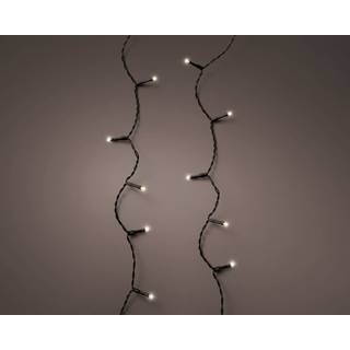LED-Kette Durawise Basic außen schwarz-warmweiß 170cm