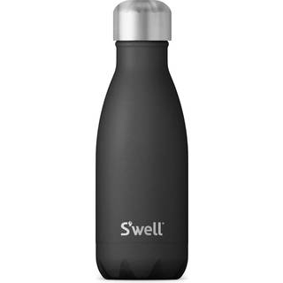 S'well rustfrit st?l vandflaske 9oz onyx tredobbelt lagdelt vakuumisolerede containere holder drikkevarer kolde i 24 timer og varmt i 12 bpa grat