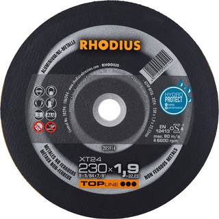 RHODIUS Skæreskive til Aluminium XT 24 Ø230 mm, 9x22,2 mm 25stk (205914)