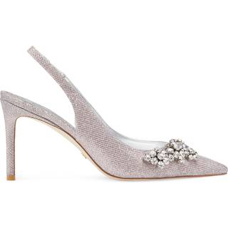 Stuart Weitzman Stuart Crystal Fleur 85 Slingback - Woman Pumps And Slingback Rosewater 40