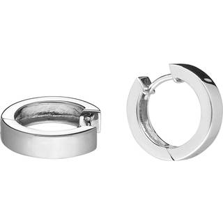 trendor 41577 Ohrringe für Damen und Herren 925 Silber Creolen Ø 17 mm